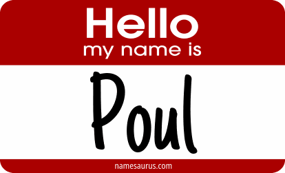 Hello my name is Poul png download