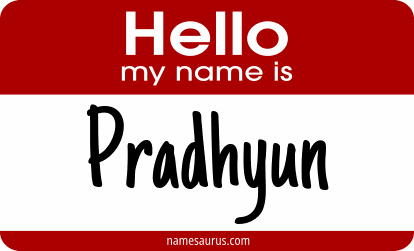 Hello my name is Pradhyun png download