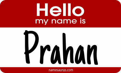 Hello my name is Prahan png download