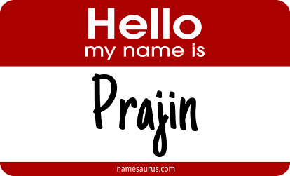Hello my name is Prajin png download
