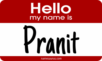 Hello my name is Pranit png download