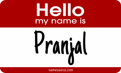 Hello my name is Pranjal png download