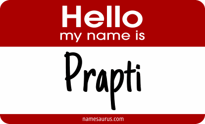Hello my name is Prapti png download