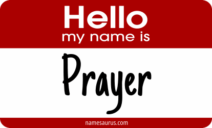 Hello my name is Prayer png download