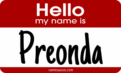Hello my name is Preonda png download