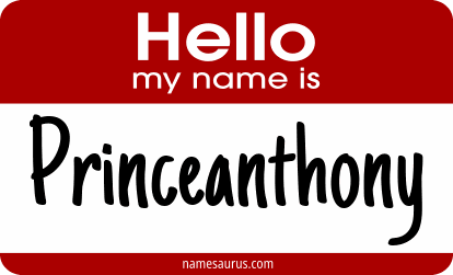 Hello my name is Princeanthony png download