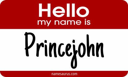 Hello my name is Princejohn png download
