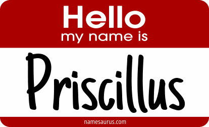 Hello my name is Priscillus png download