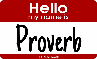 Hello my name is Proverb png download