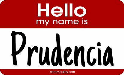 Hello my name is Prudencia png download