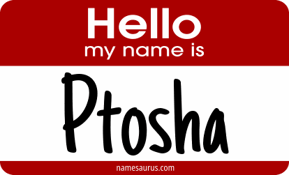 Hello my name is Ptosha png download