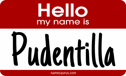 Hello my name is Pudentilla png download