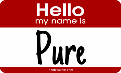Hello my name is Pure png download