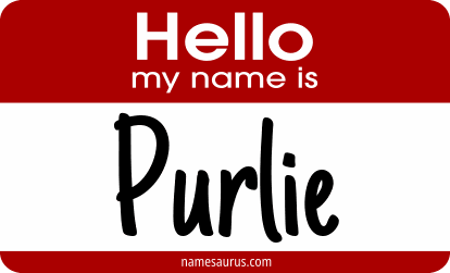 Hello my name is Purlie png download