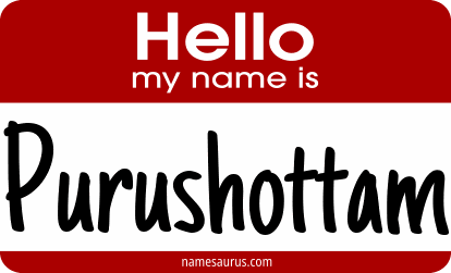Hello my name is Purushottam png download