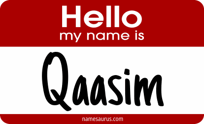 Hello my name is Qaasim png download