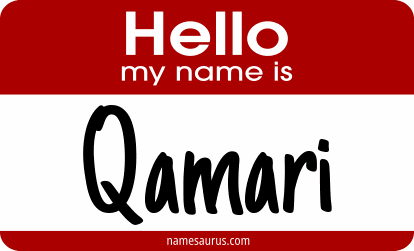 Hello my name is Qamari png download