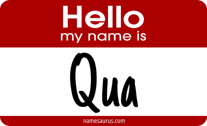 Hello my name is Qua png download