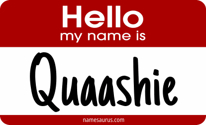 Hello my name is Quaashie png download
