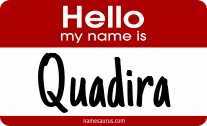 Hello my name is Quadira png download