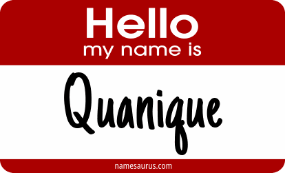 Hello my name is Quanique png download