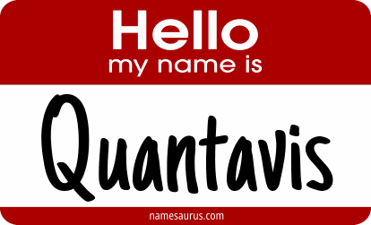 Hello my name is Quantavis png download