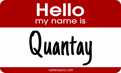 Hello my name is Quantay png download