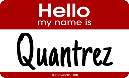 Hello my name is Quantrez png download