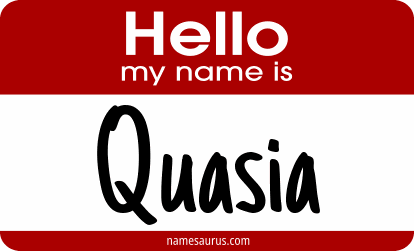 Hello my name is Quasia png download