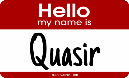 Hello my name is Quasir png download