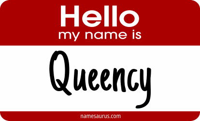 Hello my name is Queency png download