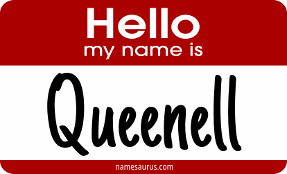 Hello my name is Queenell png download