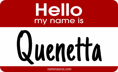 Hello my name is Quenetta png download