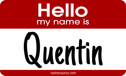 Hello my name is Quentin png download