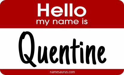 Hello my name is Quentine png download