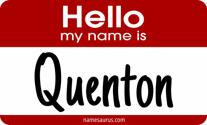 Hello my name is Quenton png download