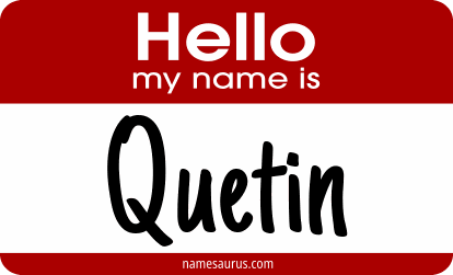 Hello my name is Quetin png download