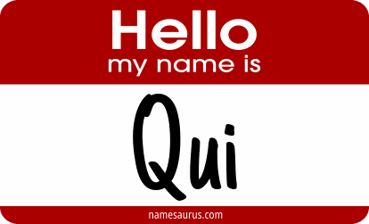 Hello my name is Qui png download