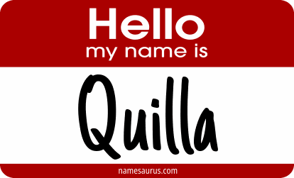 Hello my name is Quilla png download