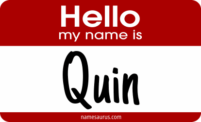 Hello my name is Quin png download