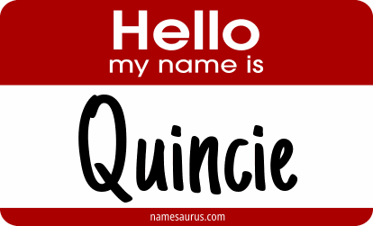 Hello my name is Quincie png download