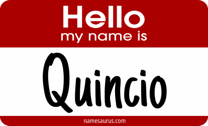 Hello my name is Quincio png download