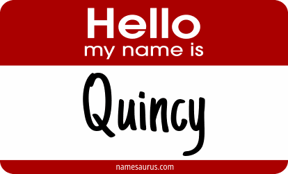 Hello my name is Quincy png download