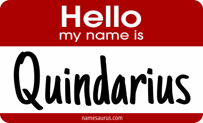 Hello my name is Quindarius png download