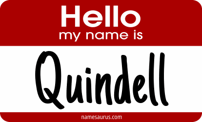 Hello my name is Quindell png download