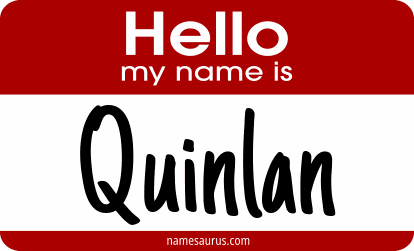Hello my name is Quinlan png download