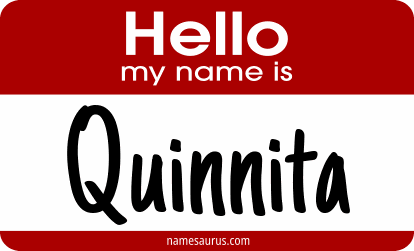 Hello my name is Quinnita png download