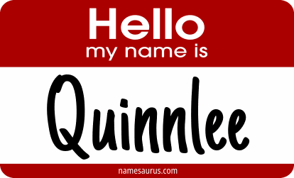 Hello my name is Quinnlee png download