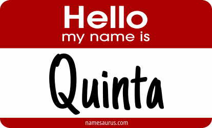 Hello my name is Quinta png download