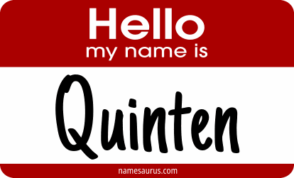Hello my name is Quinten png download